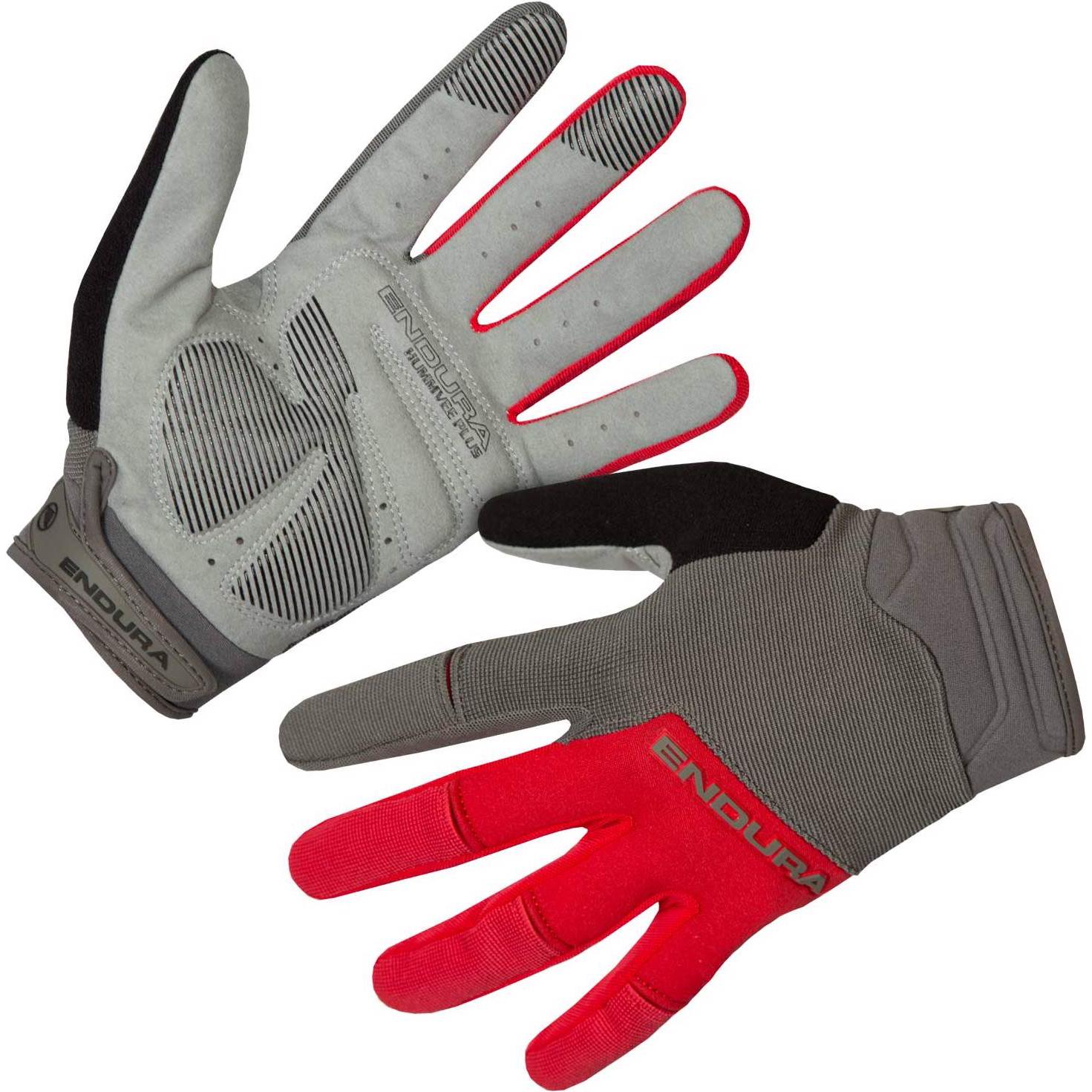 Endura, Herren, Handschuhe, Hummvee Plus II, Rot, (L)