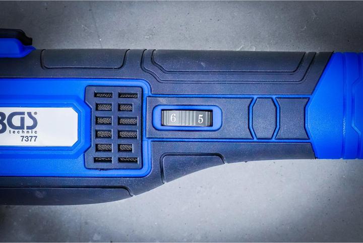 Produktbild BGS - Akku-Winkelschleifer-Satz, bürstenlos, 18 V, mit Akku und Schnell-Ladegerät