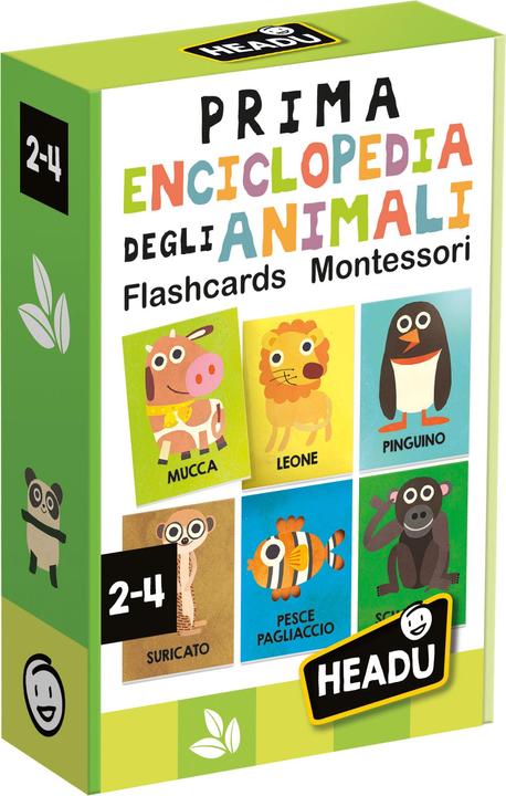 Immagine prodotto Headup Games Flashcards Enciclopedia Animali Montessori