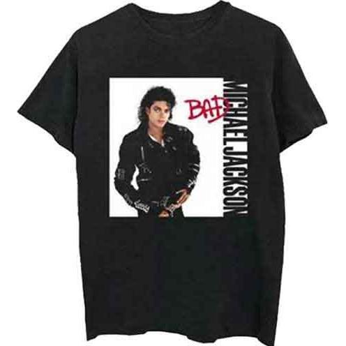 Michael Jackson, Uomini, Maglietta, Bad, Nero, (S)