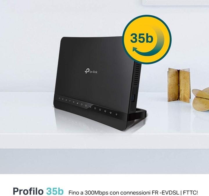 Produktbild TP-Link ROUTER AC1200 GIGABIT SUPER VDSL 5P GIGABIT 1P VDSL2 2P USB