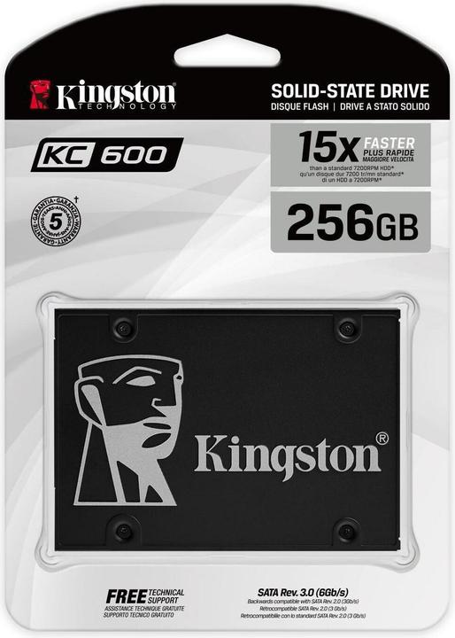 Immagine prodotto Kingston KC600 (256 GB, 2.5")