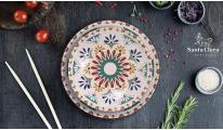 Actual product image Santa Clara plate deep 21cm coimbra monaco gloss