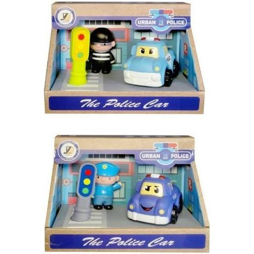 Swede Polizeiauto mit MIX-Zubehör