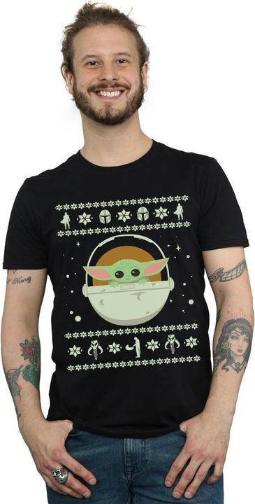 Produktbild Star Wars The Mandalorian The Child Christmas TShirt (S)