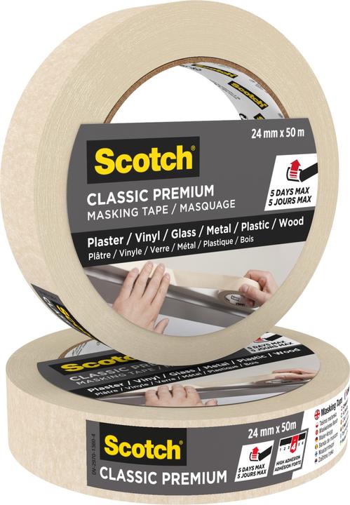 Produktbild Scotch Premium Malerband (24 mm)