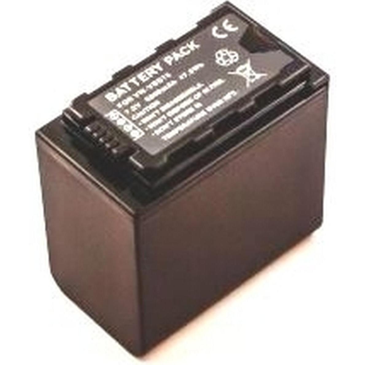 AGI Akku kompatibel mit Panasonic VW-VBD58E-K - Akku - 6.600 mAh (Akku), Kamera Stromversorgung, Schwarz