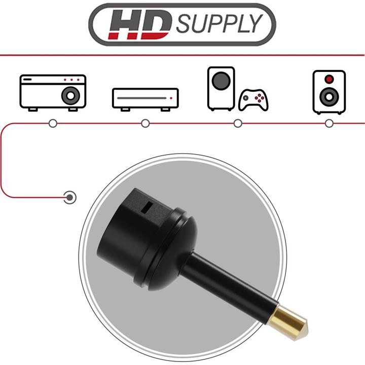 Produktbild HDgear Audio-Adapter 3.5 mm Klinke - Toslink (Klinkenadapter)
