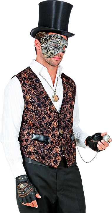 Actual product image Widmann Steampunk vest (M)