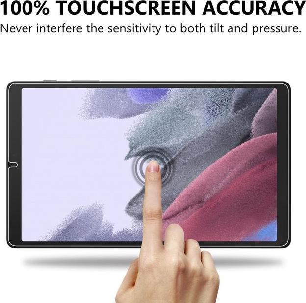 Actual product image MU Budget Protective glass screen protector (1 Piece, Galaxy Tab A7 Lite 8.7)