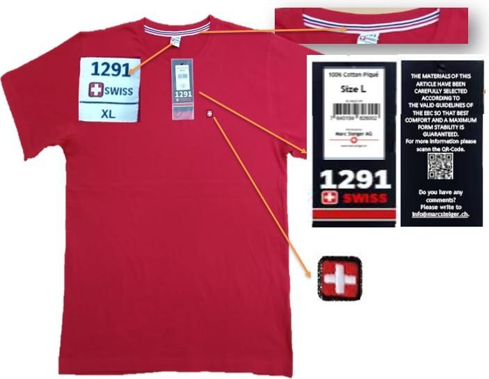 Immagine prodotto TopSpirit 1291SWISS T-Shirt (S)