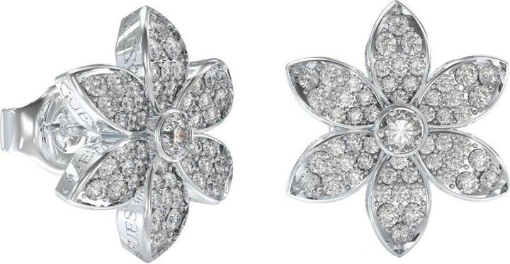 Immagine prodotto Guess Orecchini in acciaio con zirconi White Lotus JUBE04145JWRHT/U (Acciaio inossidabile)