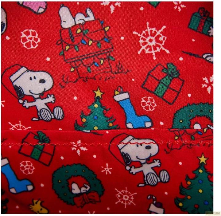 Actual product image Loungefly Peanuts by Mini Backpack Holiday