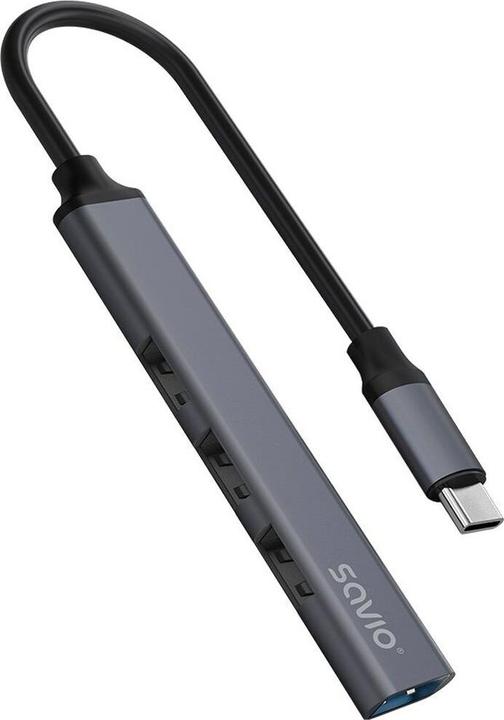 Produktbild Savio USB-C 3.1 hub AK-71 (USB-C, 4 Ports)