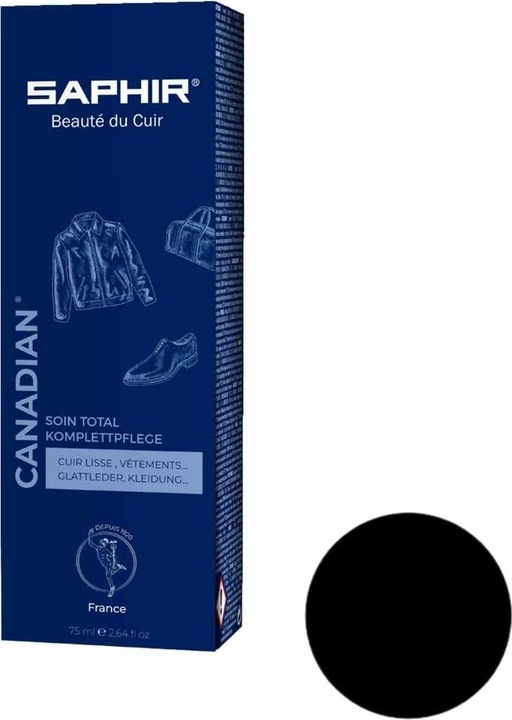 Image du produit Saphir Beaute du Cuir crème canadian noir (1 x, 75 ml)