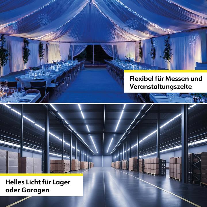 Produktbild Müller Licht MÜLLER-LICHT LED-Power Stripe 21600029, 50m, 10W, 1000lm, 6500K (Tageslicht, 5000 cm, Indoor, Outdoor)