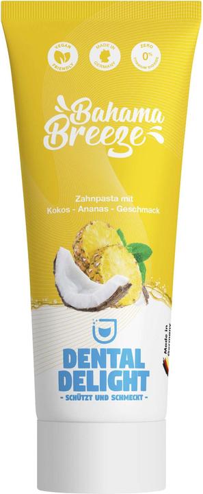 Produktbild Dental Delight Zahnfreude, Zahnpasta, Ananas und Kokosnuss, 75 ml (75 ml)