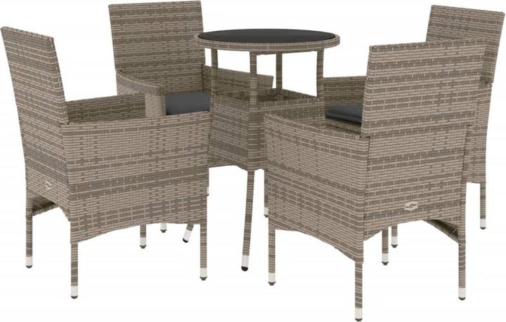 Produktbild vidaXL Garten Essgruppe (60 x 60 x 75 cm)