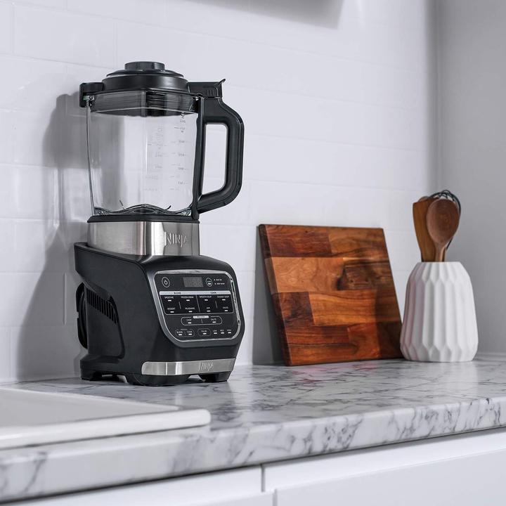 Image du produit Ninja HB150EU Mixeur sur socle noir/verre (Prise UE, 1000 W)