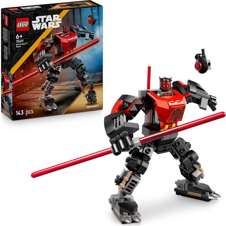 Productafbeelding LEGO 75411 ® STAR WARS™ Darth Maul Mech (75411, LEGO Star Wars)