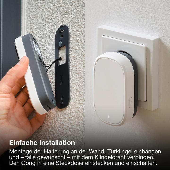 Produktbild Osram Smart+ Wifi Outdoor Camera Doorbell White (2304 x 1296 Pixels)