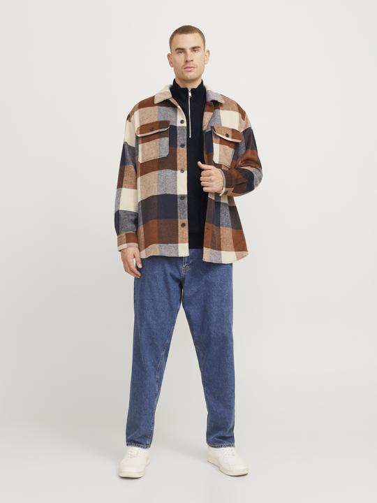 Produktbild Jack & Jones Plus Viertel-Reissverschluss Viertel-Reissverschluss (4XL, 6XL)