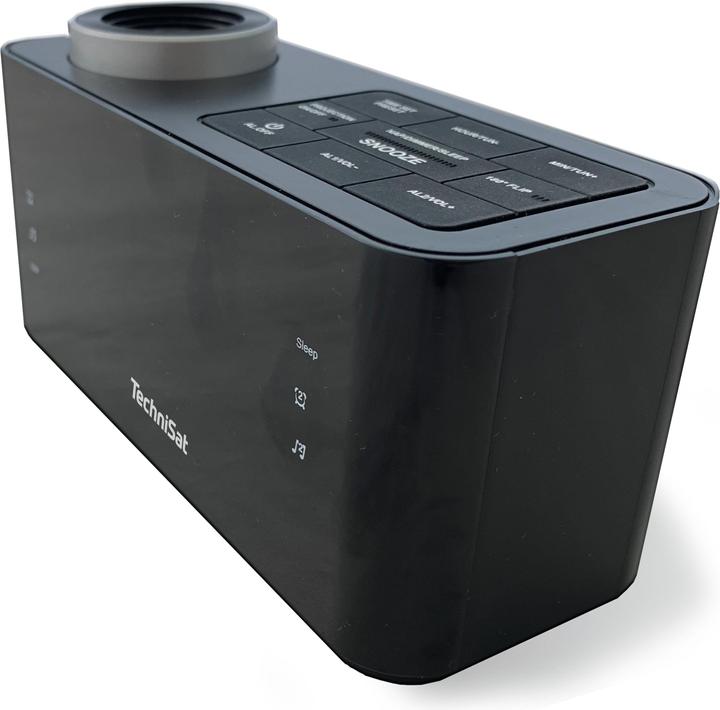 Actual product image TechniSat DIGICLOCK 3 Digital table clock Rectangular Black