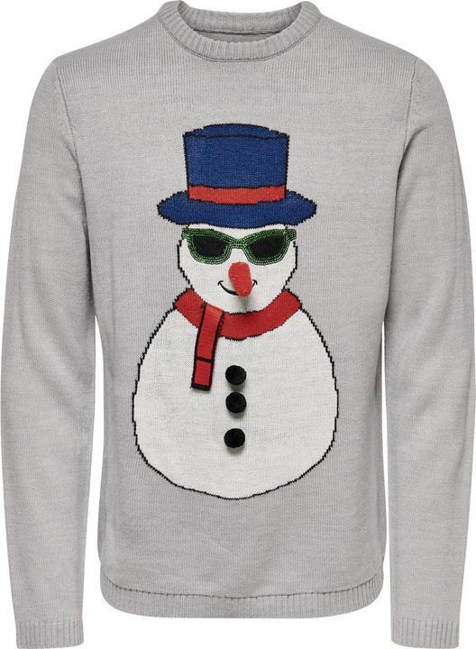 Only & Sons Xmas funny Badge (S)