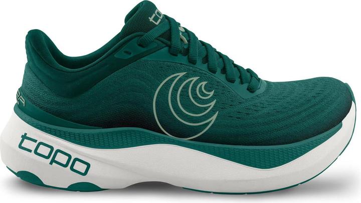 Teal, White