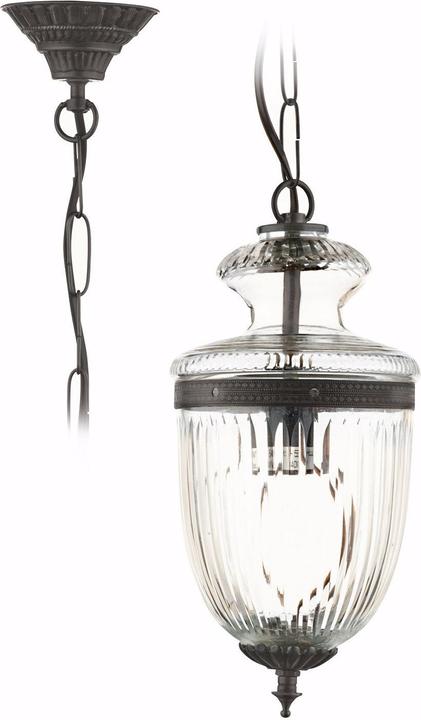 Image du produit Loberon Lampe à suspendre Marcel clair/laiton (E14)