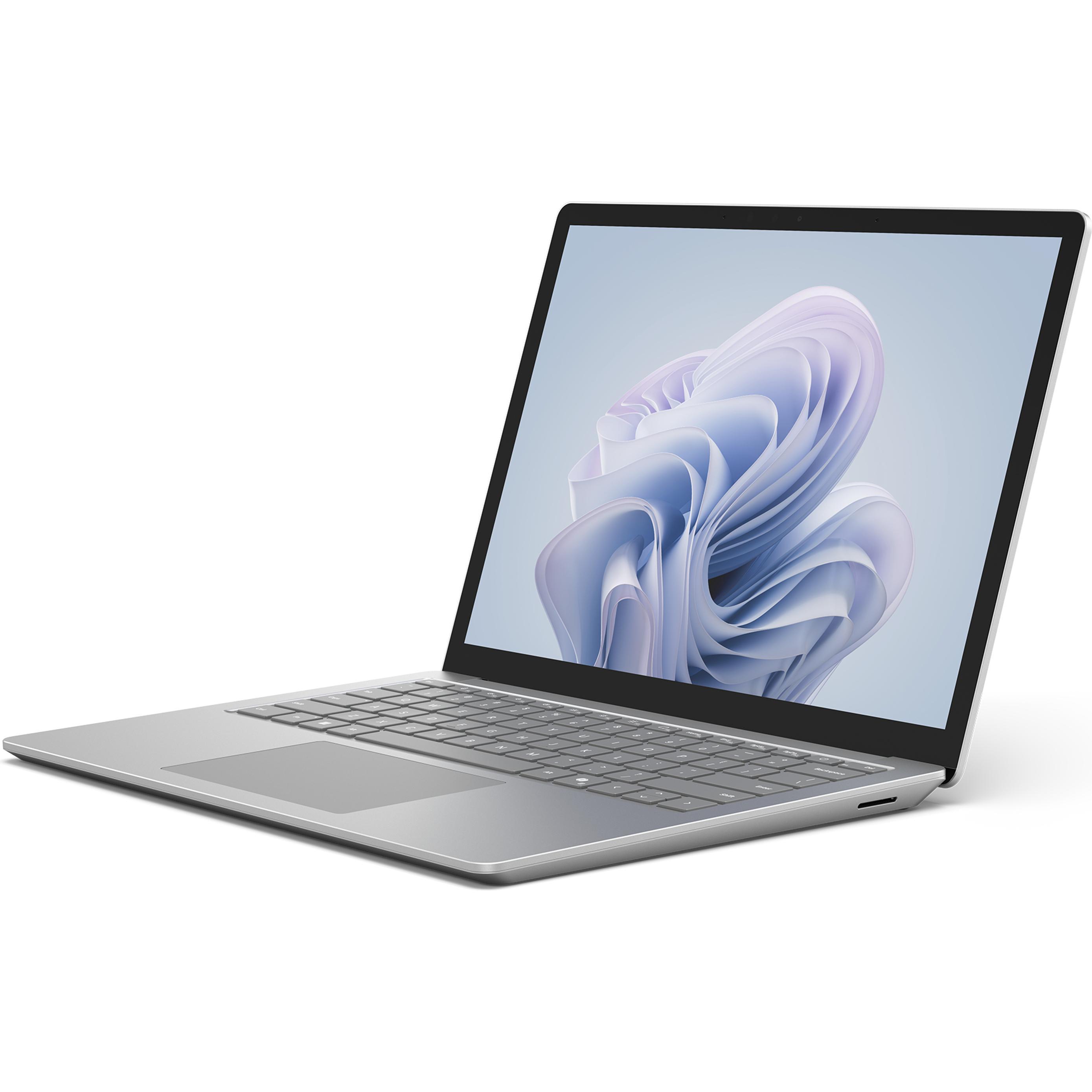 Microsoft Surface Laptop 6 for business (13.50", Intel Core Ultra 5 135H, 16 GB, 512 GB, DE), Notebook, Silber
