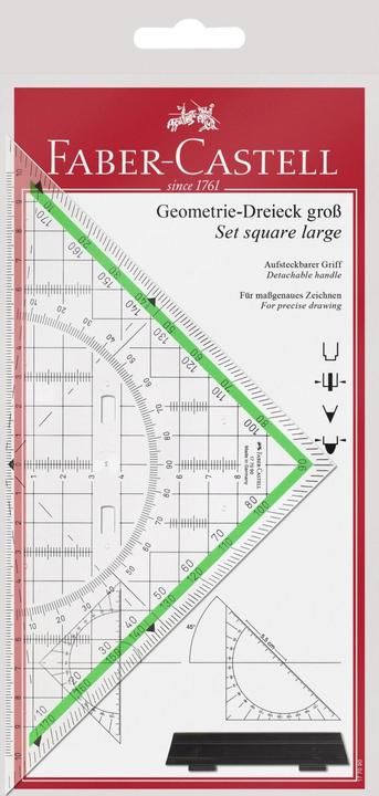 Immagine prodotto Faber-Castell Imposta il quadrato (20 cm, Materiale sintetico)