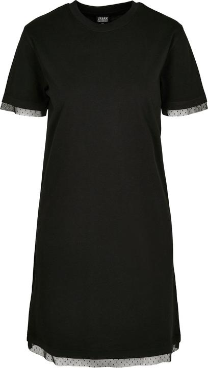 Image du produit Urban Classics Ladies Boxy Lace Hem Tee Dress (5XL)
