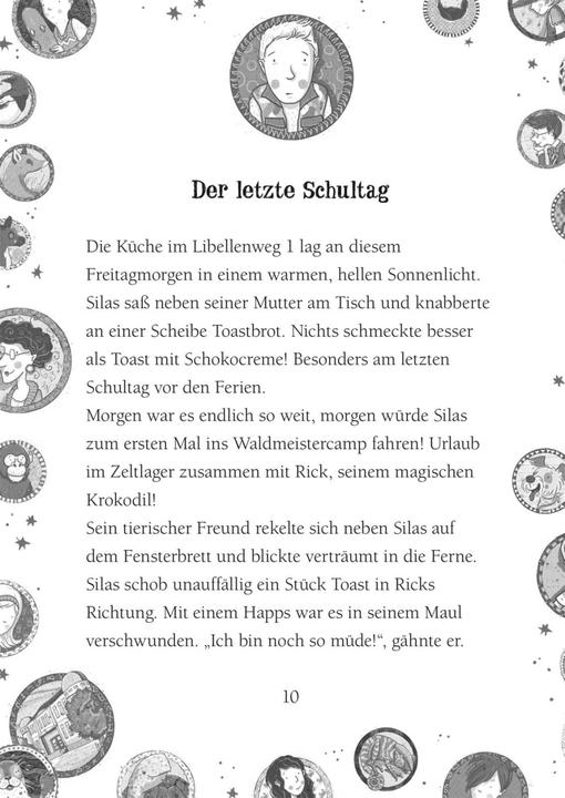 Actual product image Die Schule der magischen Tiere - Endlich Ferien 2: Silas und Rick (German, Margit Auer, 2017)