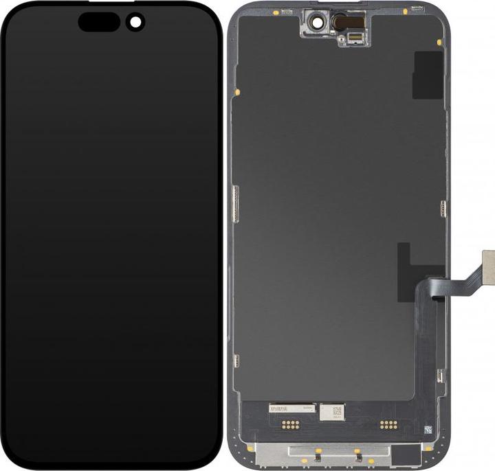 Produktbild MP Display Unit f?r iPhone 15 Plus, Soft OLED FHD IC Movable Version, Aftermarket, Black (Apple iPhone 15 Plus)