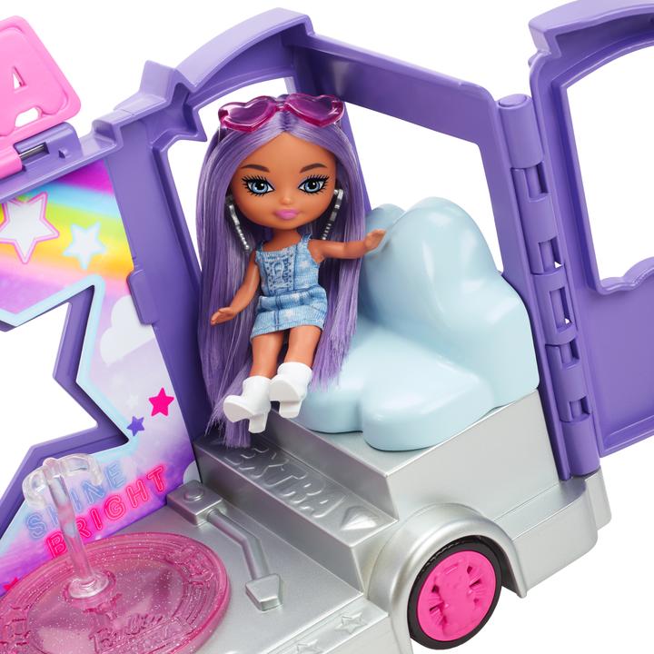 Image du produit Mattel Barbie Extra Minibus Concert + Poupée