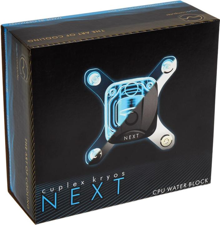 Produktbild Aqua Computer cuplex kryos NEXT mit VISION LGA 1700 - PVD/Nickel