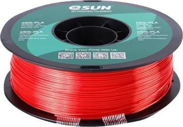 Immagine prodotto eSUN Filamento 3D eSilk-PLA 1,75mm Rosso 1kg (PLA, 1000 g)
