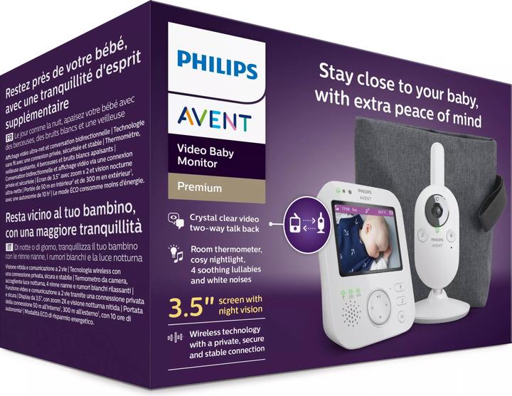 Produktbild Philips Avent Video & Audio Premium (Babyphone mit Kamera, 300 m)