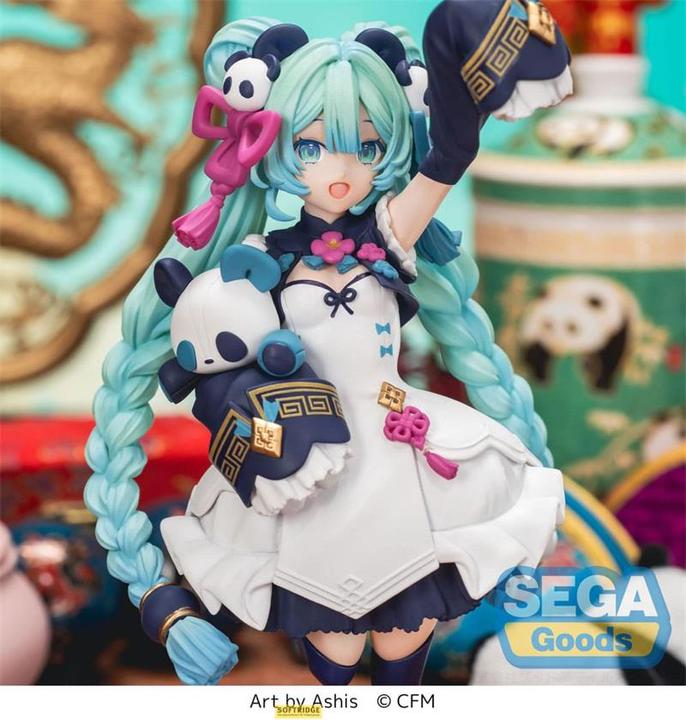 Actual product image Sega Goods Hatsune Miku Series Luminasta PVC Statue Hatsune Miku - Modern China 18 cm