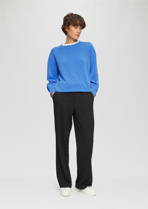 Image du produit S.Oliver Sweatshirt Scuba-Sweatshirt aus Modalmix mit Faltendetail (46)