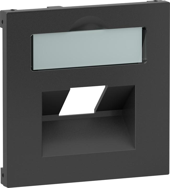 Legrand SEANO afdekking 1x RJ45 f 765458 datacontactdozen van andere fabrikanten Antraciet