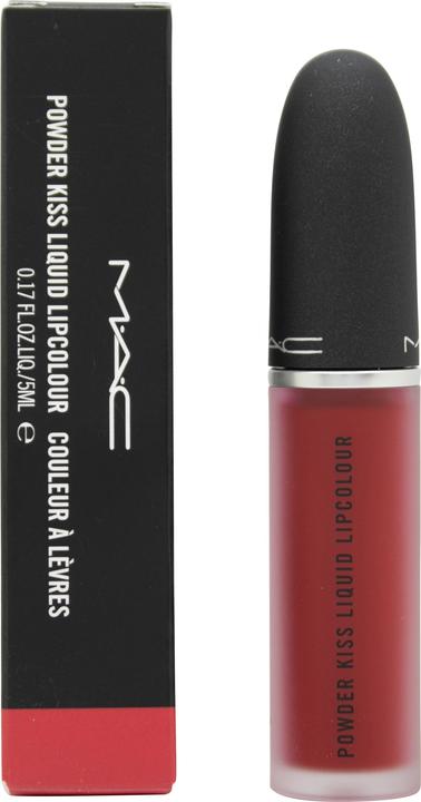 Actual product image MAC Cosmetics Powder Kiss Liquid Lipcolour (987 M.A.CSmash)