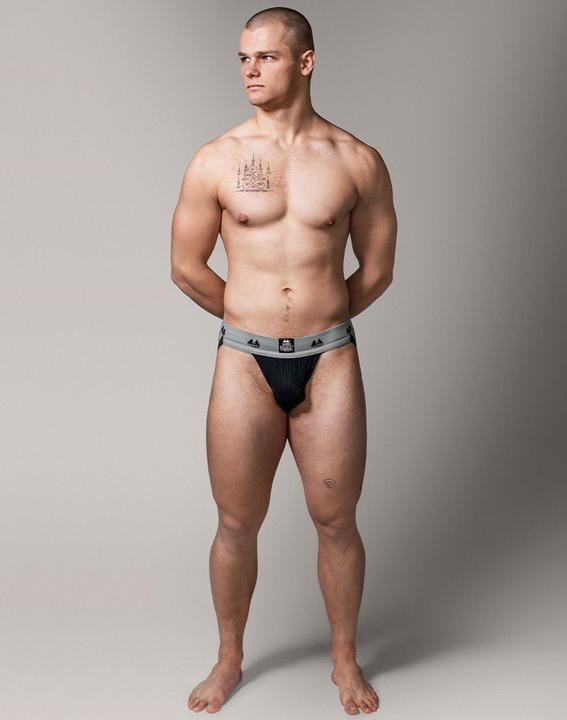 Produktbild alpina Jockstrap - Schwarz (5 cm / 2 Zoll) (M)