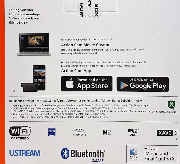 Produktbild Sony Hdr-As50 (60p, WLAN)
