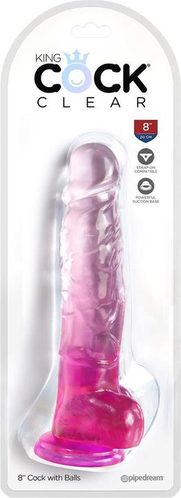 Immagine prodotto Doc Johnson KingCockClear 8 w palline Rosa