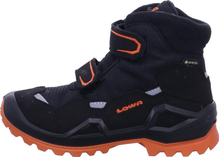 Schwarz, schwarzorange