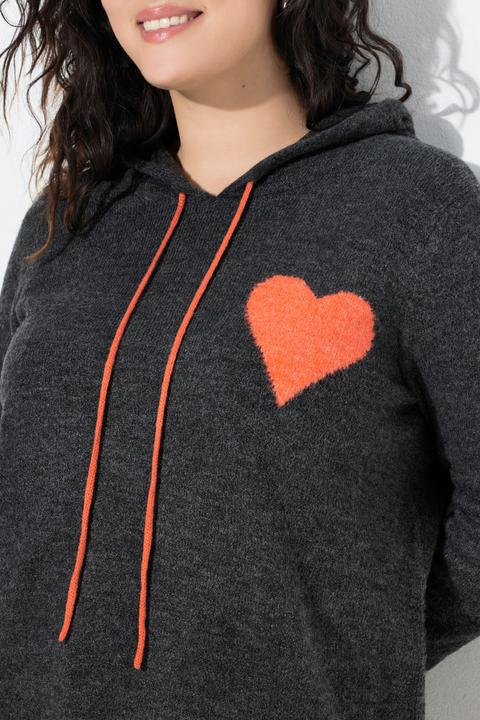 Produktbild Angel of Style Kapuzen-Pullover, Straight Fit, kleines Herz (54, 56)