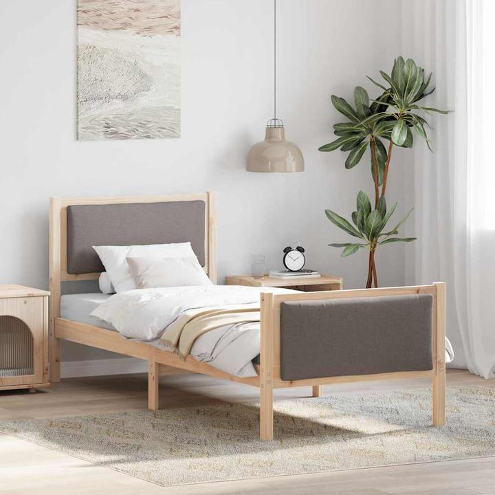 Image du produit vidaXL Moderner Bettrahmen (75 x 190 cm)