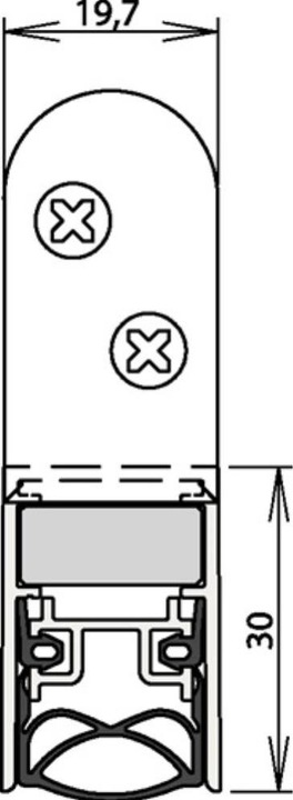 Produktbild Athmer Türdichtung Schall-Ex Ultra WS 1-290